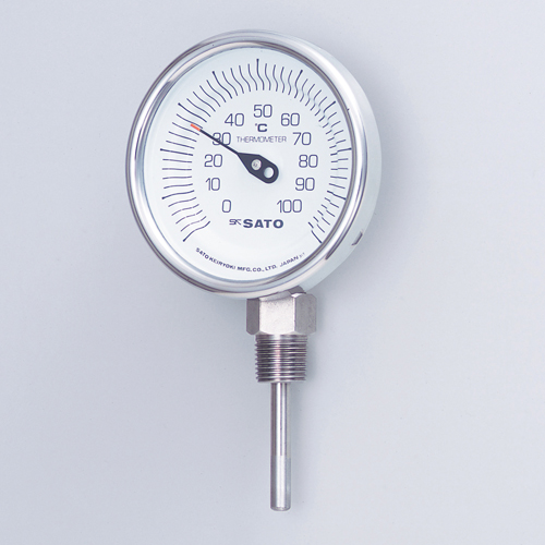 双金属温度计(不锈钢壳) thermometer バイメタル式温度计(ステンケー